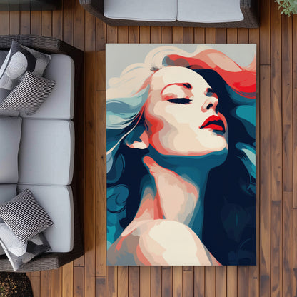 Beauty at its purest - White Outdoor Area Rug for Home Decor