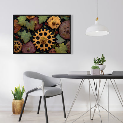 Nature punk - 24"x24" Framed canvas