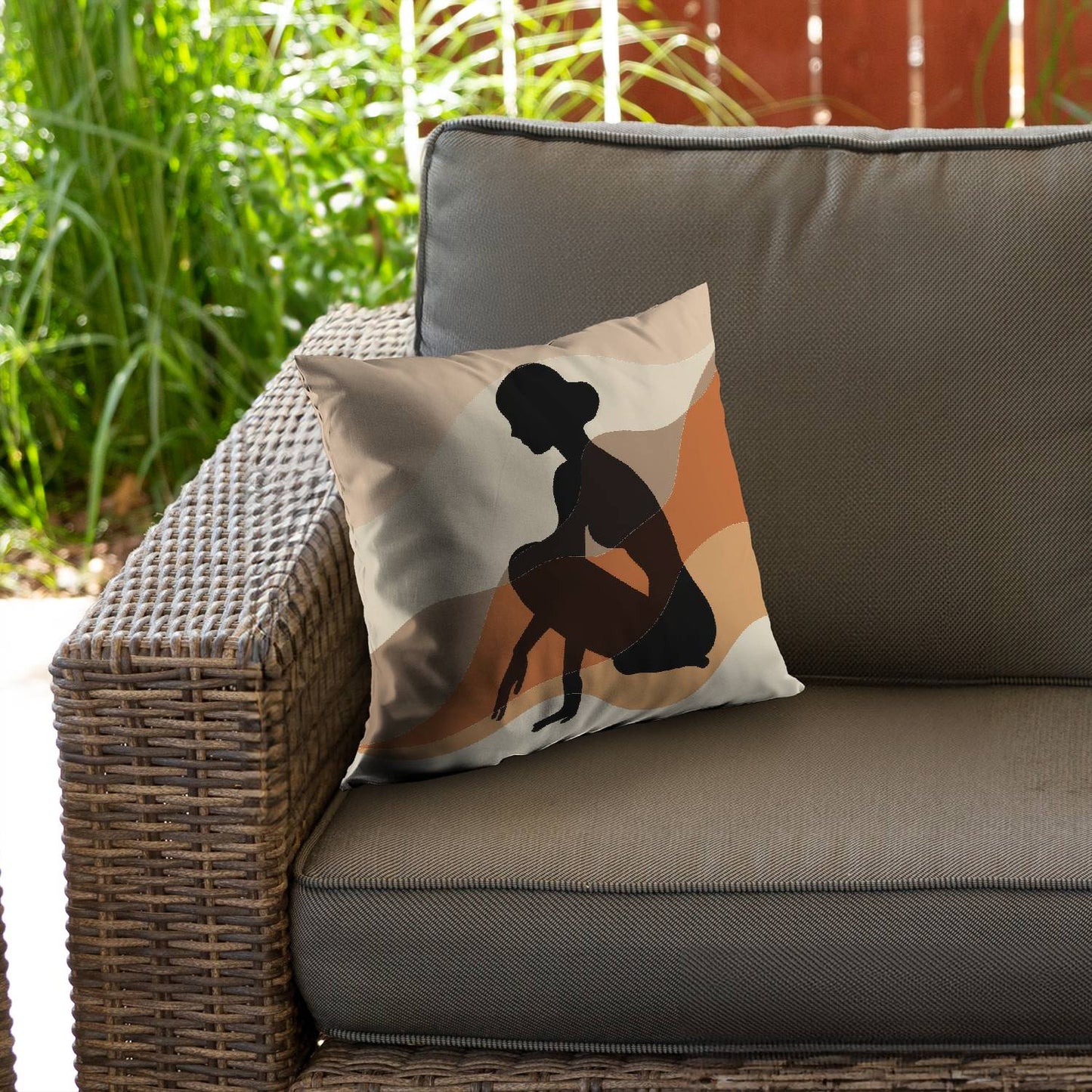 Mindfulness - Throw pillow - Print on demand