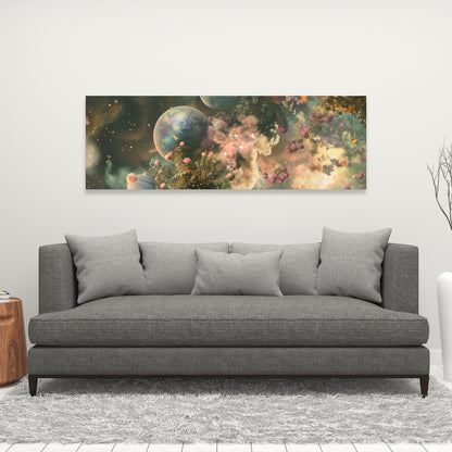 Bloom space - 32"x32" Canvas
