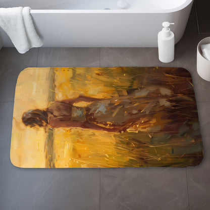 Exploring Bath Mat | Stylish Home Decor Rug for Bathroom