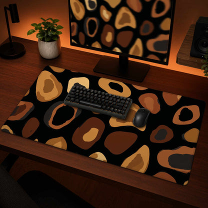 Wild Earth Spots Desk Mat | Stylish Home Decor Accessory