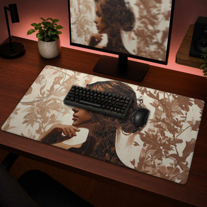 Contemplation Desk Mat - Stylish Home Decor Accessory