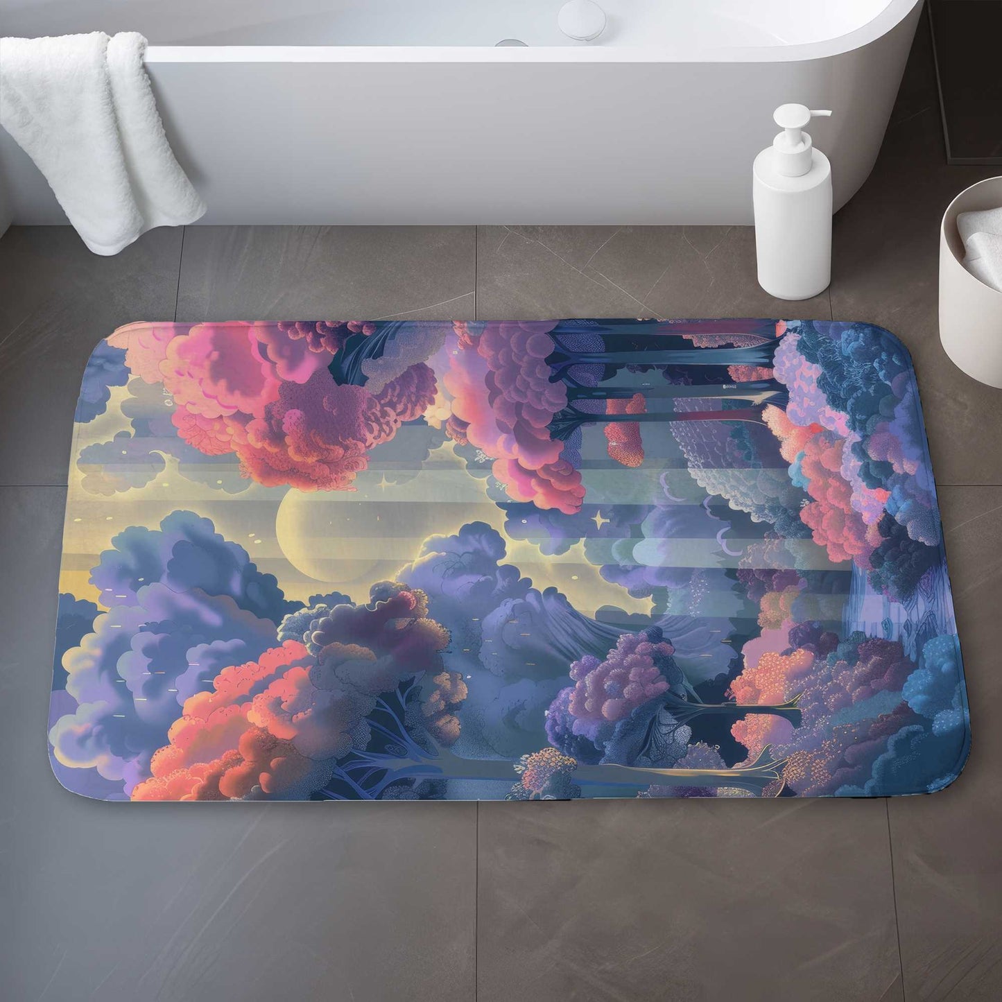 Beams Bath Mat - Stylish Home Decor for Comfort and Style