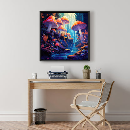 Take a look at that - 36"x36" Framed canvas