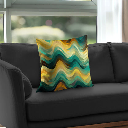 Jagged luxury - Throw Pillow