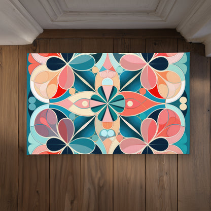 Mandala Indoor Outdoor Door Mat - Stylish Home Decor Accent