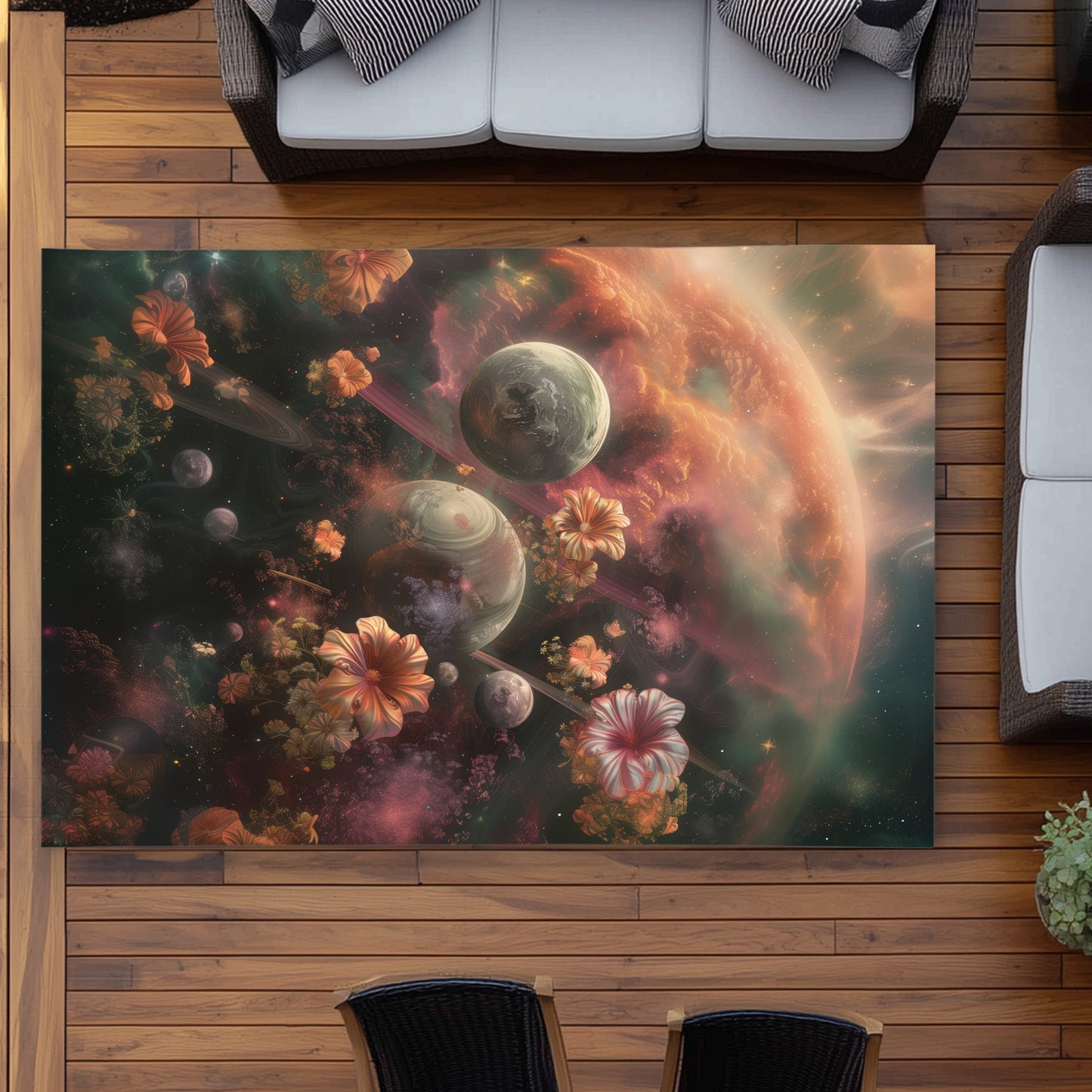 Tapis d'extérieur Capturing Light | Décoration élégante pour la maison