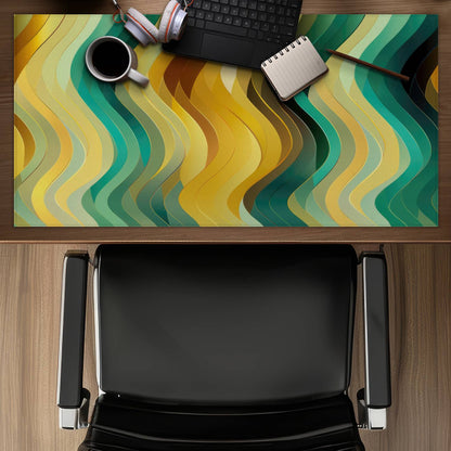 Rich by design - Yellow Desk Mat for Stylish Home Decor