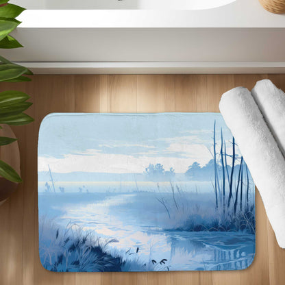 Cold Swamp Bath Mat - Stylish Home Decor for Comfort