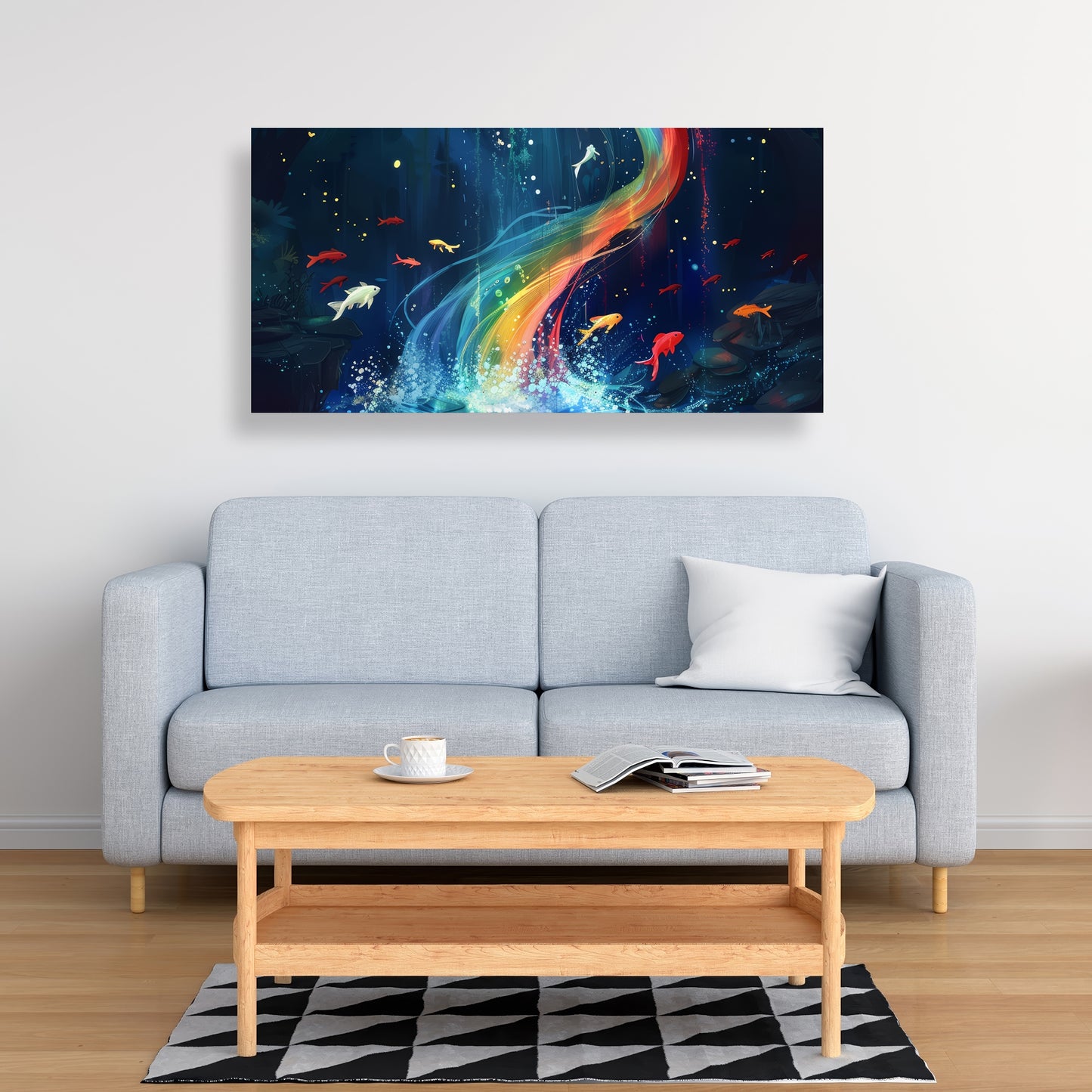 Swirl - 32"x32" Canvas