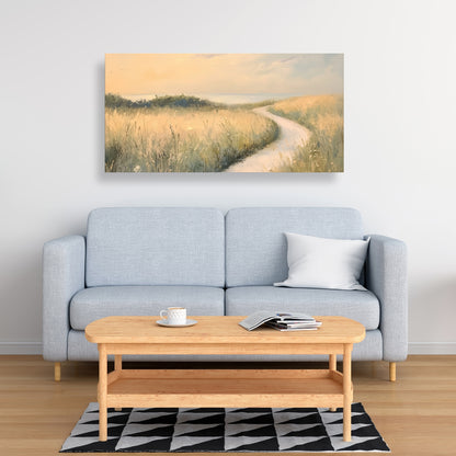 Soft breeze - Green Canvas for Elegant Home Decor | Buy Now