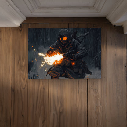 Scorch Gray Indoor/Outdoor Door Mat | Stylish Home Decor