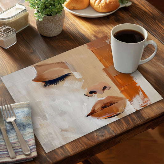 Half Polyester Placemats - Stylish Home Decor Essentials