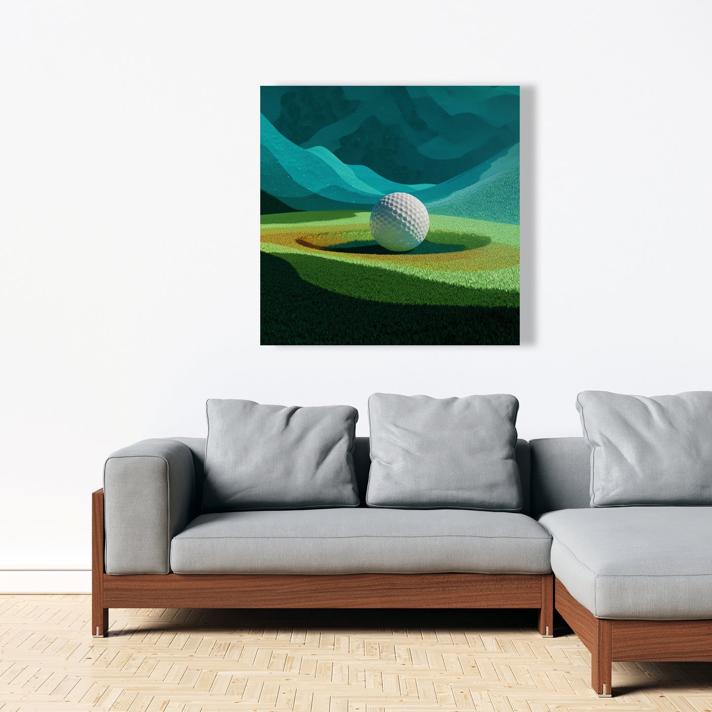 Landing - 32"x32" Canvas