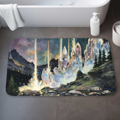 Magical Beams Bath Mat | Soft, Stylish Home Decor Mat