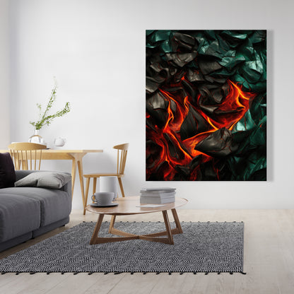 Imminent rupture - 32"x32" Canvas