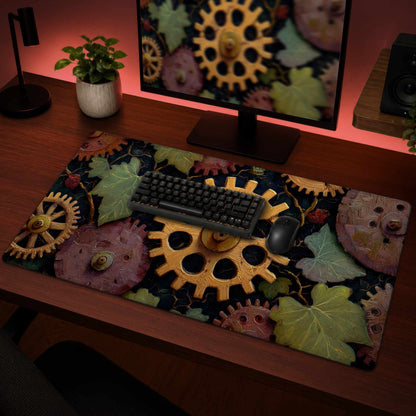 Nature punk Yellow Gaming Mat | Stylish Design