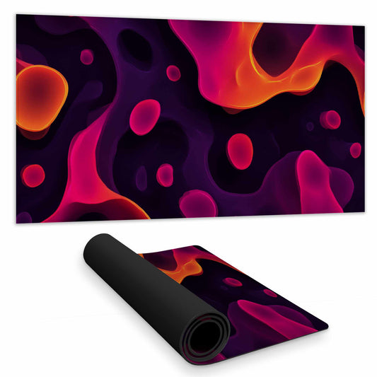 Luminous Flow Veins Desk Mat - Stylish Home Decor Accessory