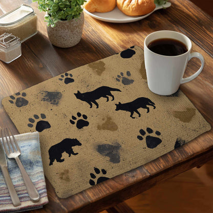 Napperon tressé Wild Tracks Echo pour une décoration d'intérieur stylée