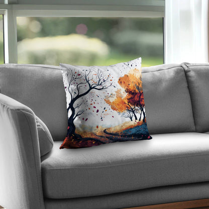 Cool weather - Throw Pillow