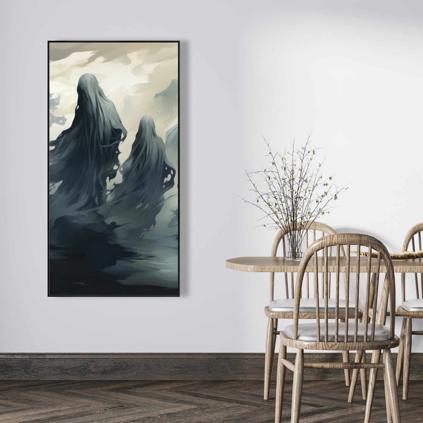 Cursed lands - 36"x36" Framed canvas