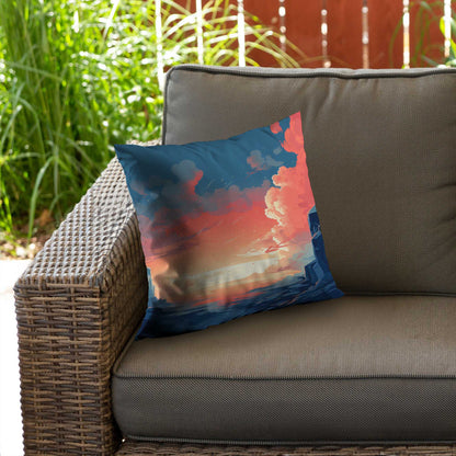 Coussin décoratif en sergé de polyester - Décoration élégante pour la maison