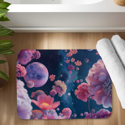 Pink Void Bath Mat | Soft, Stylish Home Decor Rug