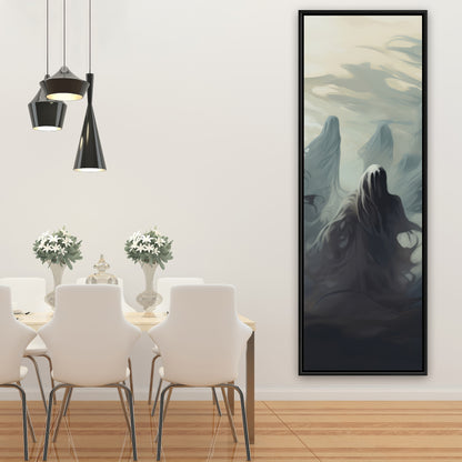 Searching for souls - 36"x36" Framed canvas