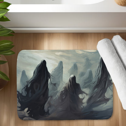 Searching for souls - 17"x24" Bath mat