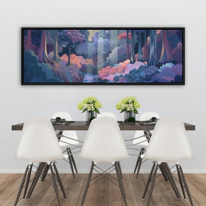 Beams - 36"x36" Framed canvas