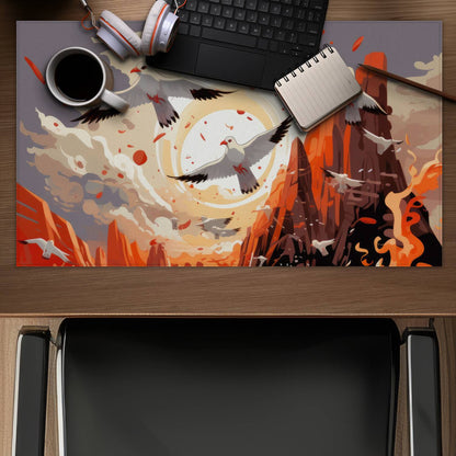 The escape - Desk Mat