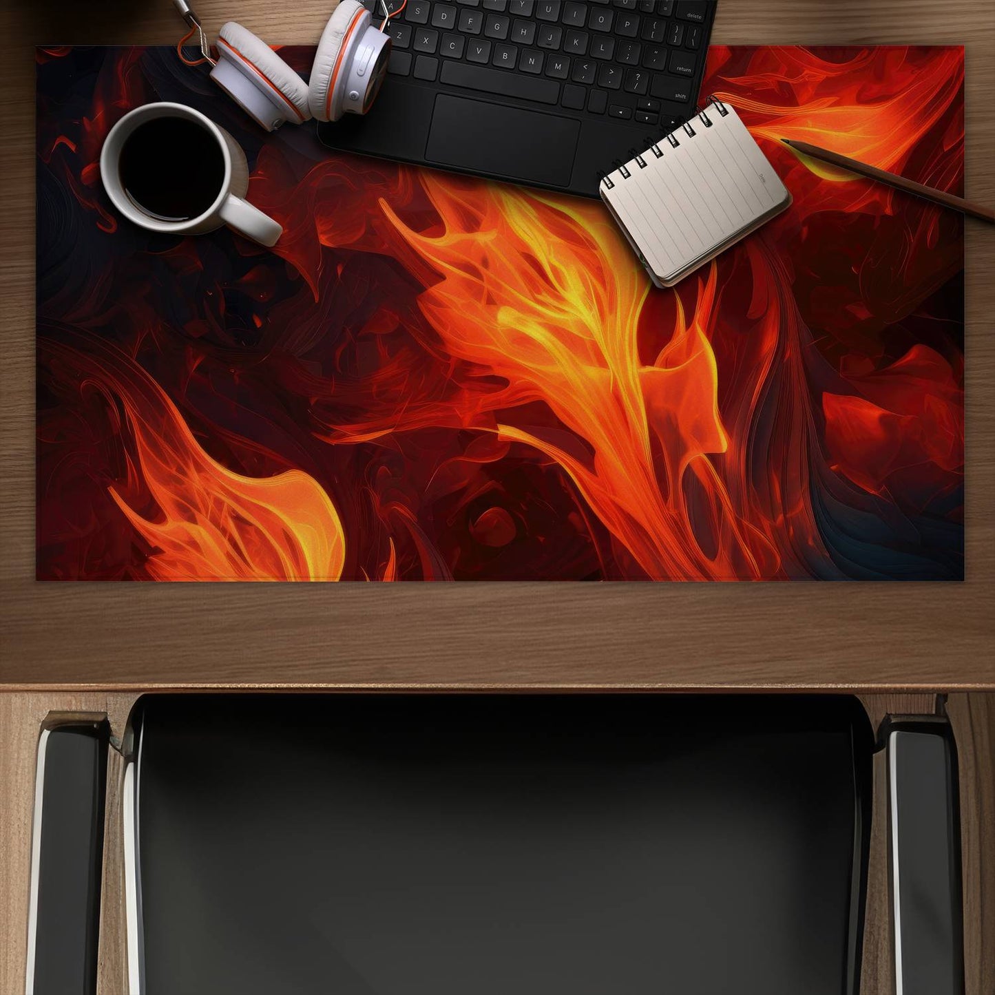 Sizzling - Desk mat - Print on demand