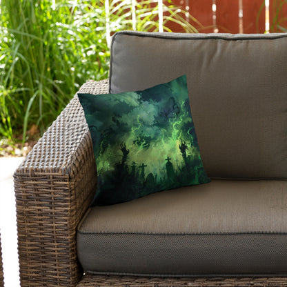 Reaching hell - Throw Pillow