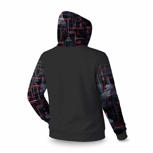 Dark Pipes Sleevie Pullover Hoodie | Stylish Apparel