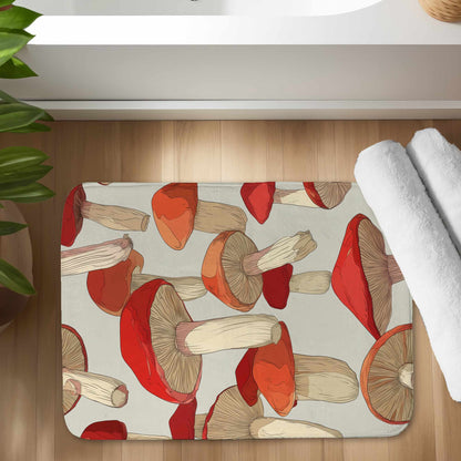Tapis de bain Crimson Cap Dance | Tapis décoratif élégant