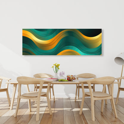 Voluptuous Orange Canvas - Stunning Home Decor Piece