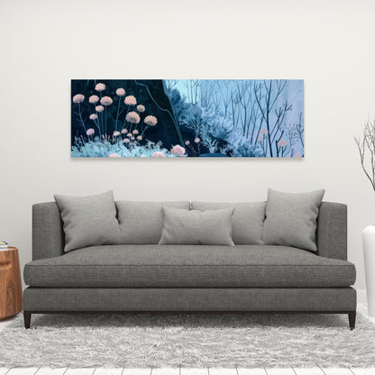 Annual freeze - Beige Canvas for Elegant Home Decor