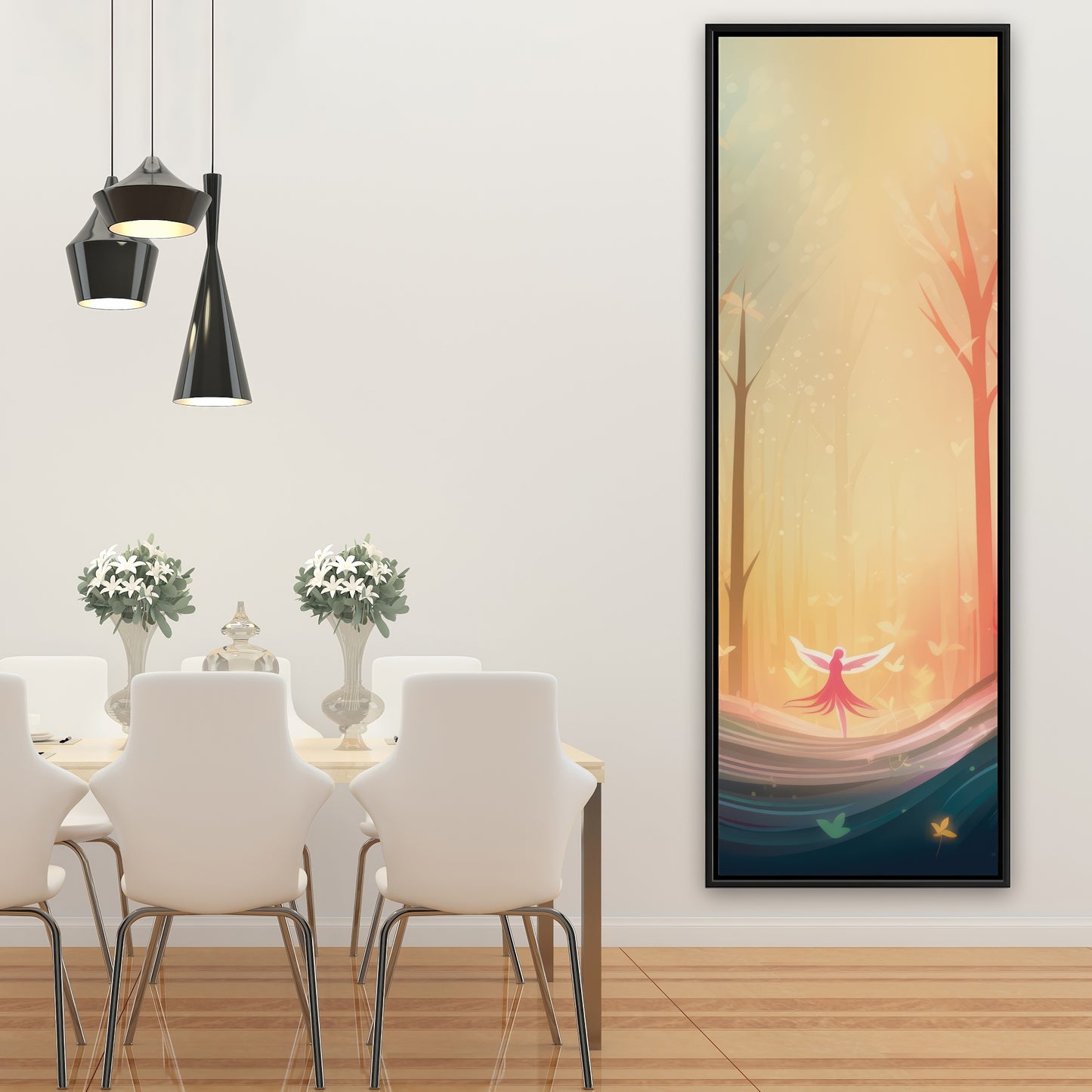 Enchanted - 36"x36" Framed canvas