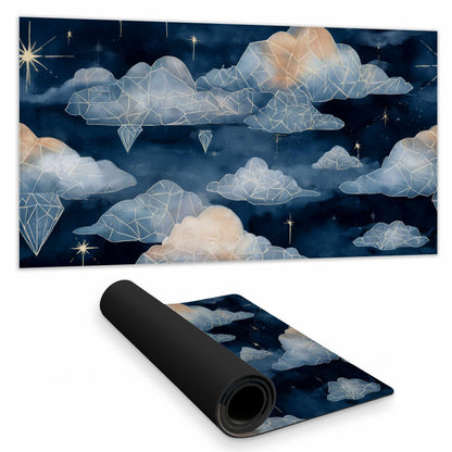 Tapis de bureau Nuages de cristal célestes pour la décoration intérieure