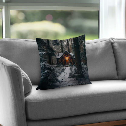 Coussin décoratif en sergé de polyester The One Cabin | Accessoire de décoration intérieure
