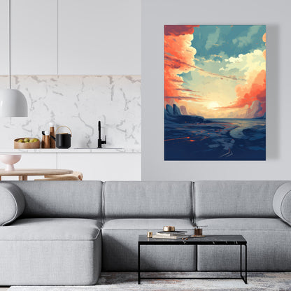 Finally light - 32"x32" Canvas
