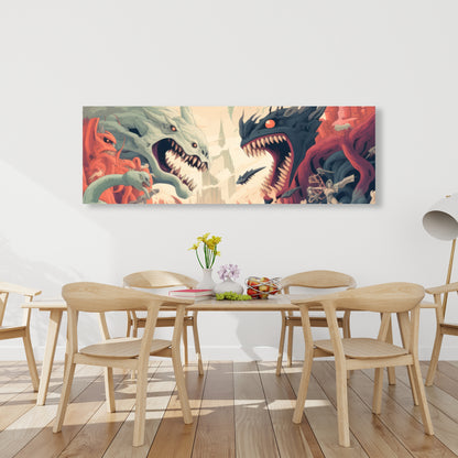 Ultimate fight - 32"x32" Canvas