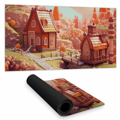 Tapis de bureau Toy Town – Accessoire de bureau élégant pour la maison