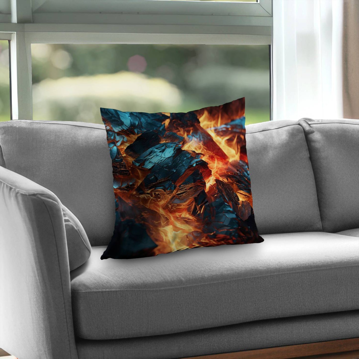 Cursed visions - Throw pillow - Print on demand