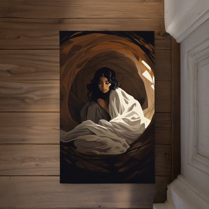 Warm Embrace Brown Indoor Outdoor Door Mat | Home Decor