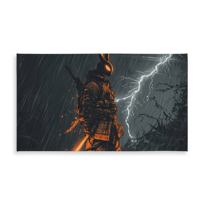 War Machine White Indoor Outdoor Tablecloth for Home Decor