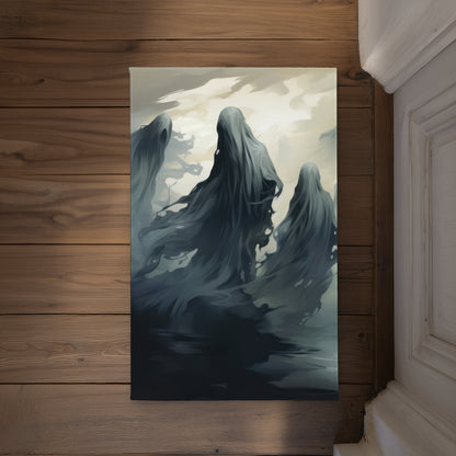 Cursed lands White Indoor Outdoor Door Mat for Home Decor