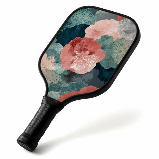 Whispering Coral Blooms Pro Pickleball Paddle Set | Sport