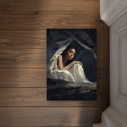 Cocooned Gray Indoor Outdoor Door Mat | Stylish Home Decor